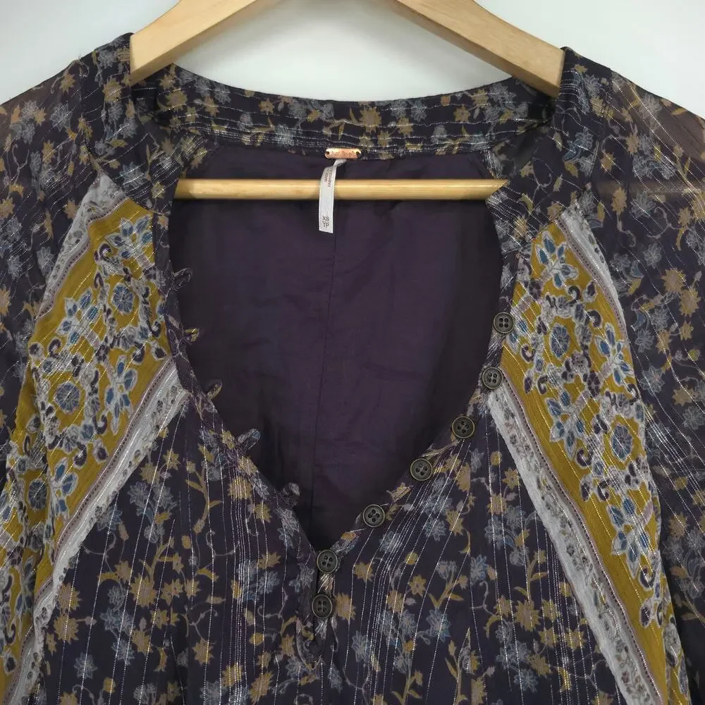 Free People Melody Laughter Floral Dress Size XS